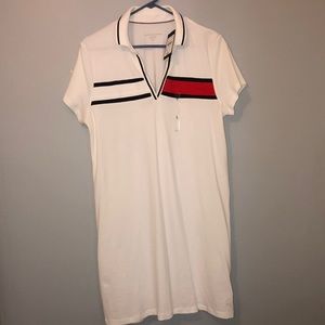 Tommy Hilfiger L white dress 93%cotton